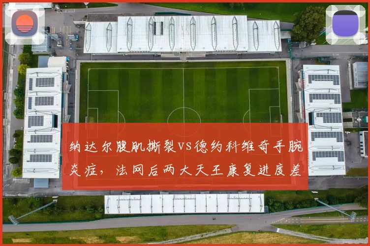 纳达尔腹肌撕裂vs德约科维奇手腕炎症,法网后两大天王康复进度差异几何?